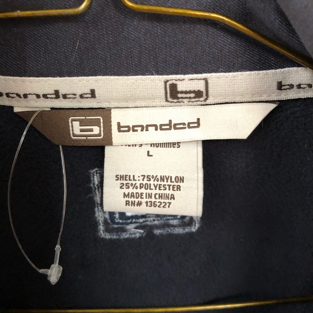 Banded Men’s Tech Button Jacket (Navy Blue) - Picture 3 of 4
